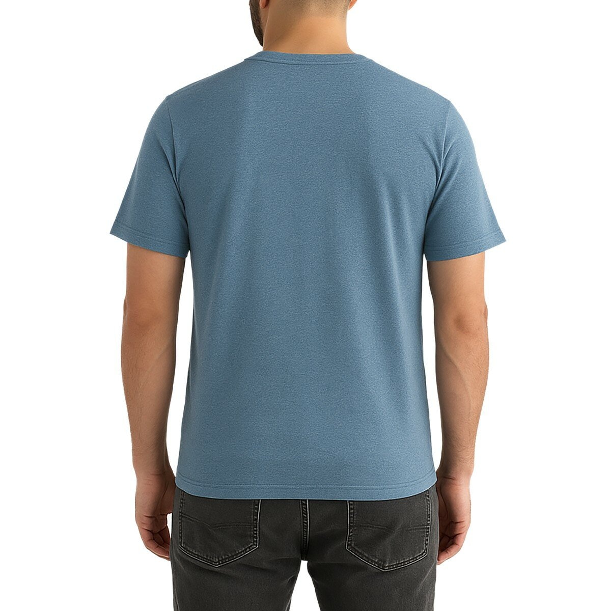 Hi-Tec 男印花短袖上衣 淺藍 Hi-Tec 男印花短袖上衣 淺藍