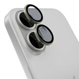 MAGEASY Bright M 不發黃軍規磁吸透明殼 iPhone 17 (白磁圈) + 鏡頭保護貼Lenz(鼠尾草) + Vetro 9H 鋼化玻璃保護膜