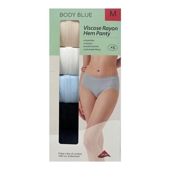 Body Blue 女內褲五入組 M