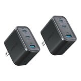 ANKER A121A Nano GaN 70W 急速充電器 兩入組 黑色