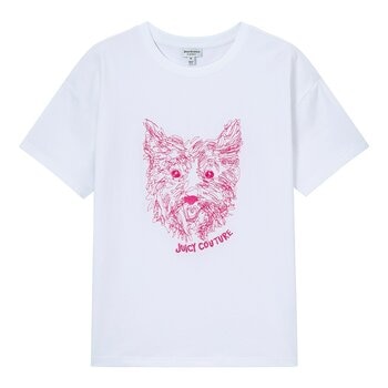 Juicy Couture 女刺繡短袖上衣