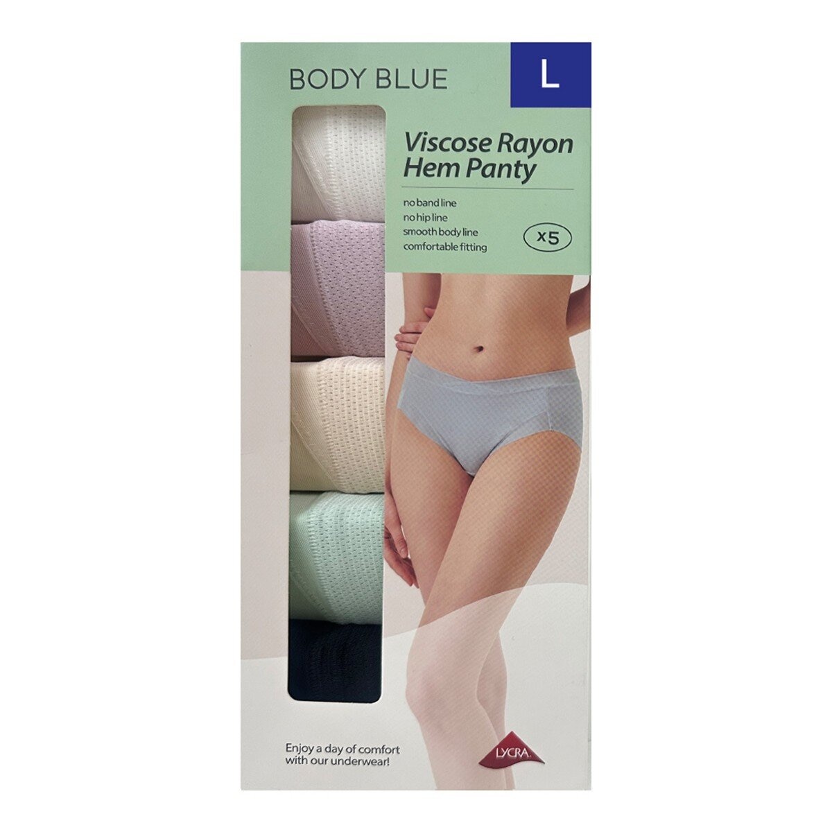 Body Blue 女內褲五入組 L
