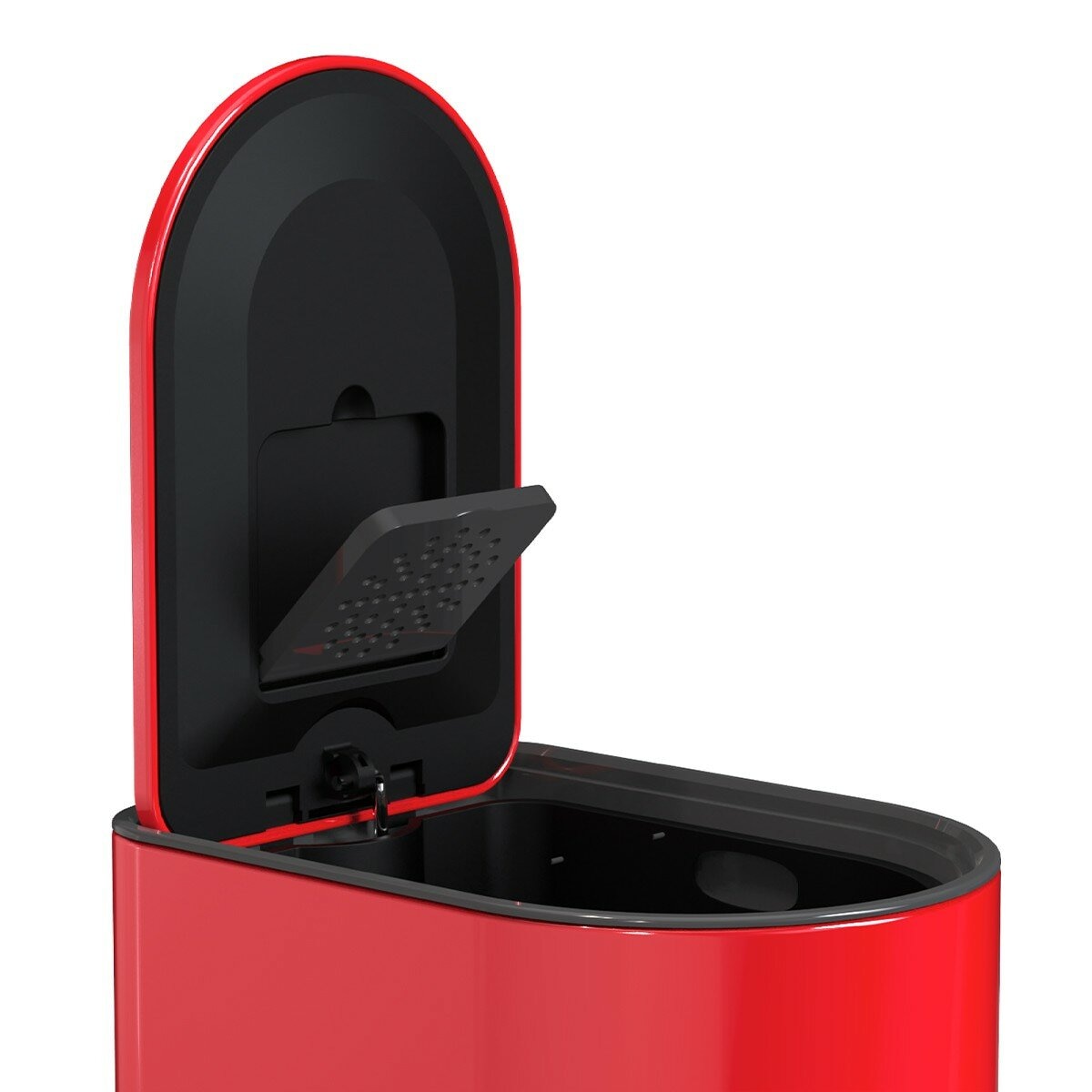 WESCO 威士克 U型垃圾桶 9公升 紅色 WESCO 威士克 U型垃圾桶 9公升 紅色