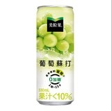 美粒果 零加糖葡萄蘇打 330毫升 X 24入