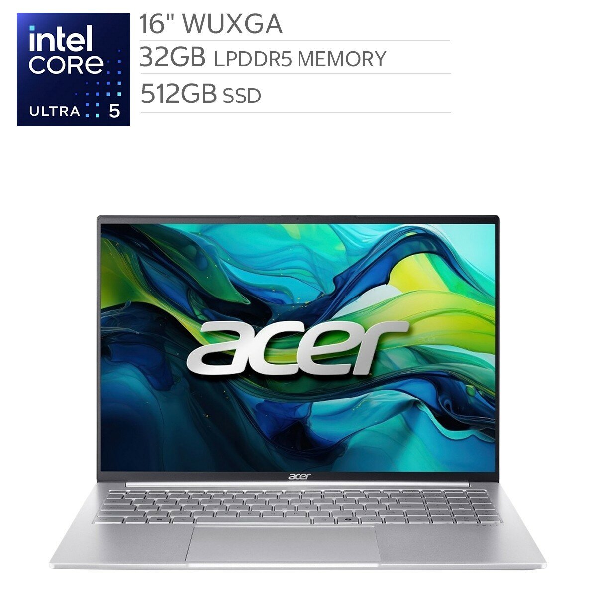 Acer Swift Lite 16吋 輕薄 AI 筆記型電腦 SFL16-51M-522F