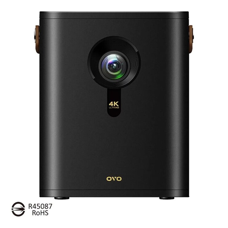 OVO 4K 無框電視 UHD 智慧投影機 太空黑 K9