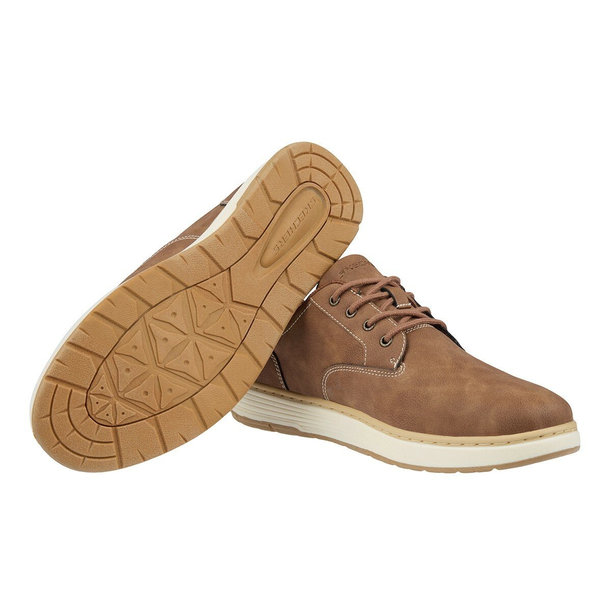 Skechers 男休閒運動鞋 棕