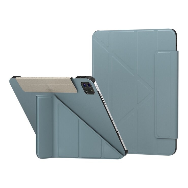 SwitchEasy Origami 全方位多角度支架保護套 iPad Air 11吋 M3 / M2 & iPad Pro 11吋 2022 M2 - 2018 & iPad Air 10.9吋 2022-20 寧靜藍 SwitchEasy Origami 全方位多角度支架保護套 iPad Air 11吋 M3 / M2 & iPad Pro 11吋 2022 M2 - 2018 & iPad Air 10.9吋 2022-20 寧靜藍