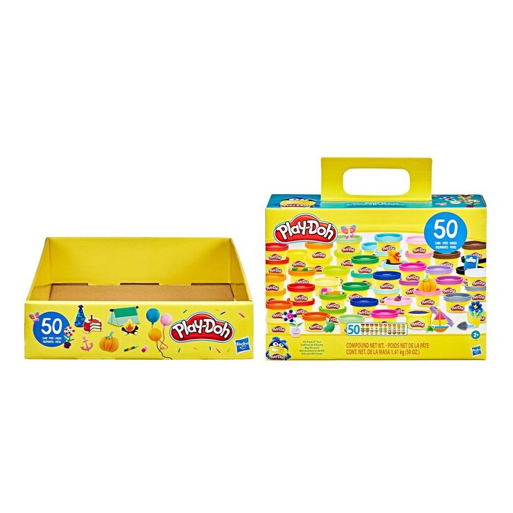 Play-Doh 50 入多色黏土組