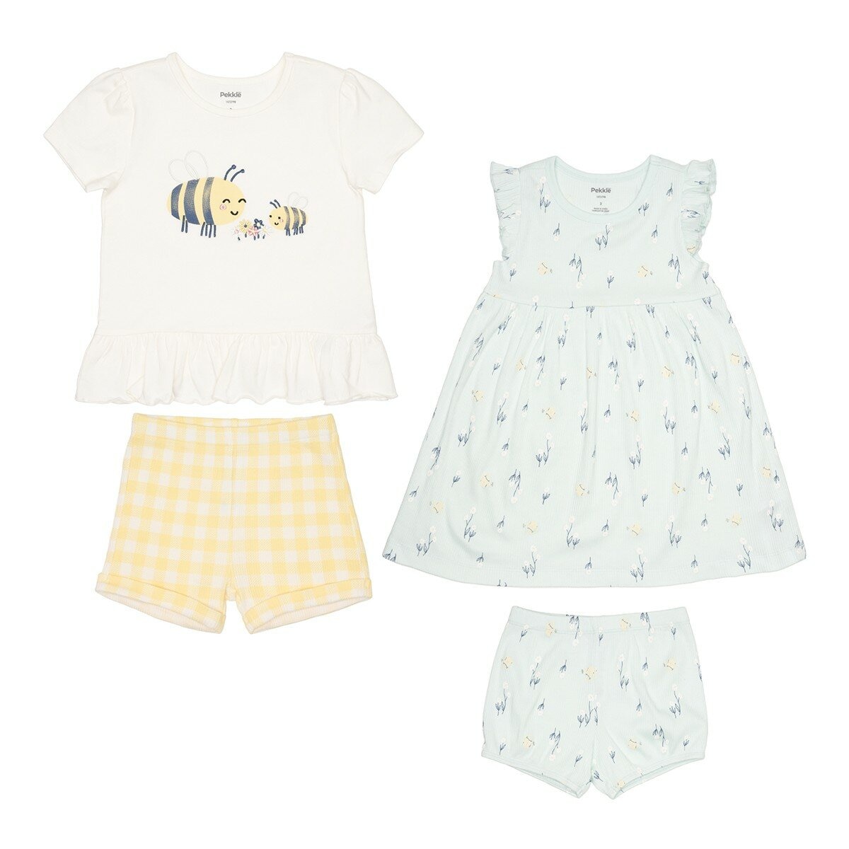Pekkle 幼童服飾四件套組 蜜蜂