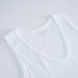 三槍 宜而爽 男無袖上衣 3入 白 XL