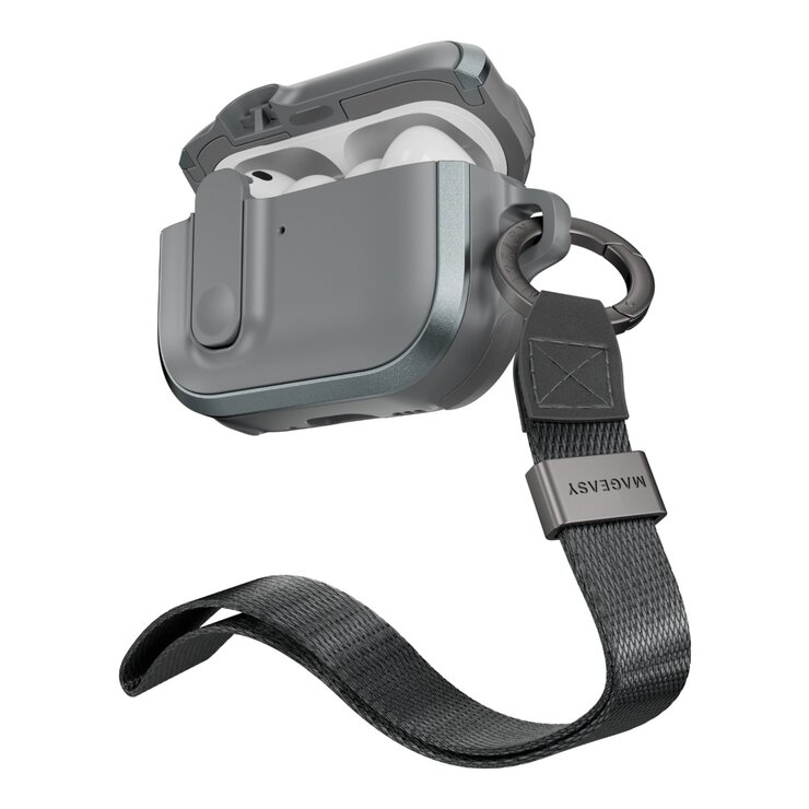 MAGEASY Odyssey with Wrist Strap 抗衝擊磁扣耳機殼 AirPods Pro 3