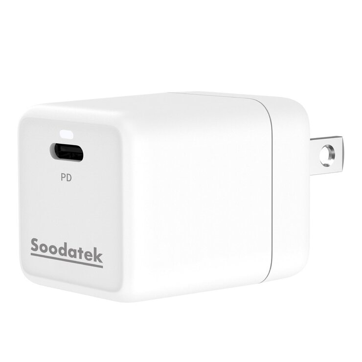 Soodatek GaN 氮化鎵 PD 30W 高速充電器 2入 SGHC1-PC30WT