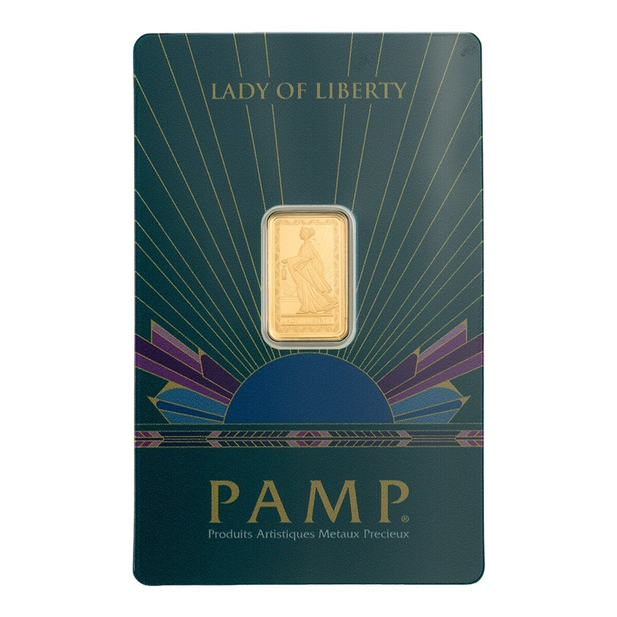 PAMP 自由女神金條 999.9純金 2.5公克
