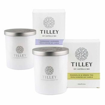 Tilley 微醺大豆香氛蠟燭2入組