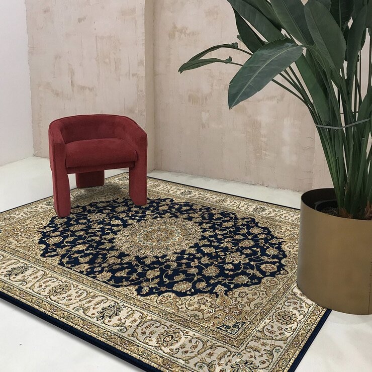 土耳其進口布爾薩皇室御用地毯 波斯藍 200公分 X 290公分