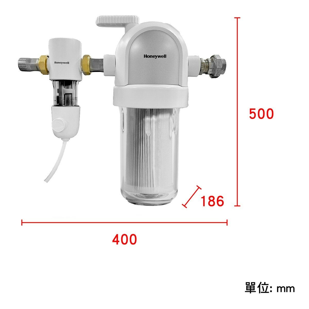 Honeywell 全戶三效淨水設備替換濾芯套組 BFF-10-TW (含基本安裝工程)