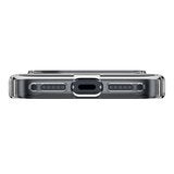MAGEASY Bright M 不發黃軍規磁吸透明殼 iPhone 17 Pro(午夜磁圈) + 鏡頭保護貼Lenz鈦合金(午夜鈦) + Vetro 9H 鋼化玻璃保護膜