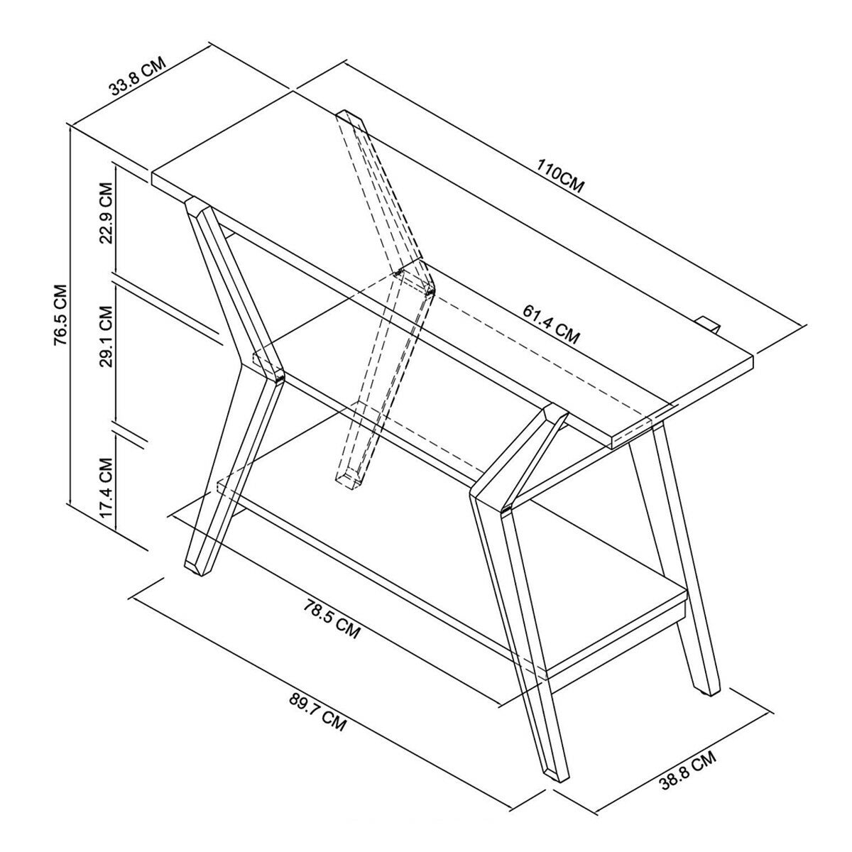 Bentley Designs Kristen 開放式置物架 Bentley Designs Kristen 開放式置物架