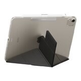 MAGEASY Facet 全方位支架透明背蓋保護套 (筆槽款) 適用於 2022 - 2020 10.9 / 11 /2024 Air 黑