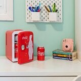 Coca-Cola 4公升迷你冷熱兩用冰箱 紅色
