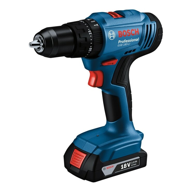 BOSCH 鋰電震動電鑽 GSB 183-LI