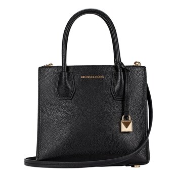 Michael Kors 荔枝紋皮革手提包 黑色 Michael Kors 荔枝紋皮革手提包 黑色