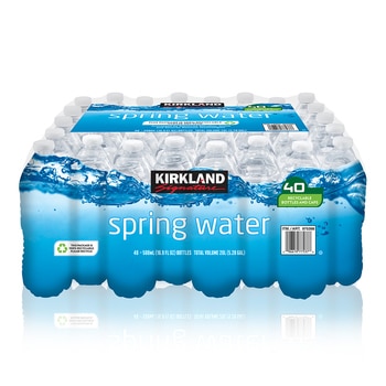 Kirkland Signature 科克蘭 泉水 500毫升 X 40瓶 Kirkland Signature 科克蘭 泉水 500毫升 X 40瓶