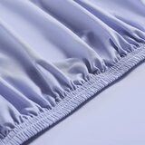 Don Home 涼感素色單人床包枕套 3件組 110公分 X 190公分 柔紫