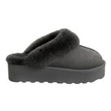 科克蘭 女絨毛拖鞋 灰