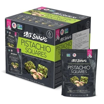 180 Snacks 開心果脆塊 78 公克 X 6 包 180 Snacks 開心果脆塊 78 公克 X 6 包