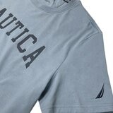 Nautica 男短袖上衣 淺藍