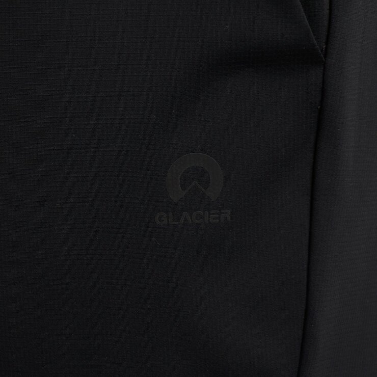 Glacier 男平織束口長褲 黑