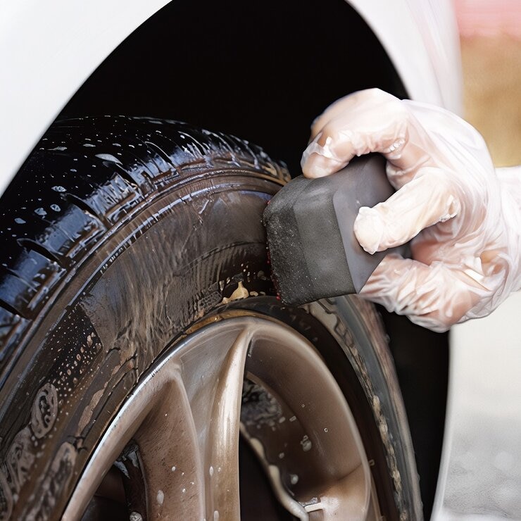 Soft99 DiGloss 好神輪胎刷 + 輪圈細毛刷 + 輪圈刷