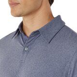 32 Degrees 男士彈性短袖Polo衫 牛仔藍