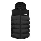 New Balance 男保暖填充背心 黑