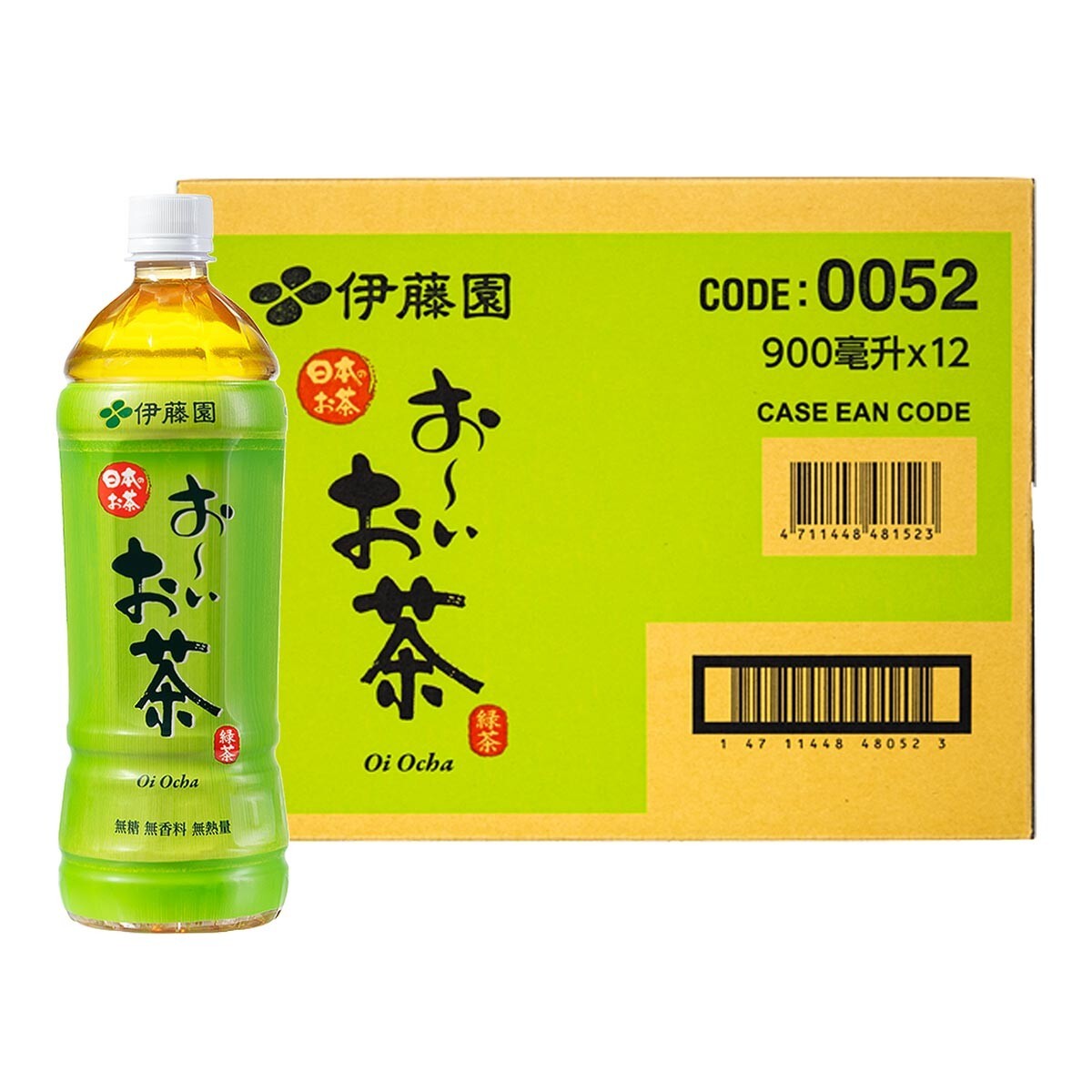 Ito-En 伊藤園 Oi Ocha 綠茶 900毫升 X 12入