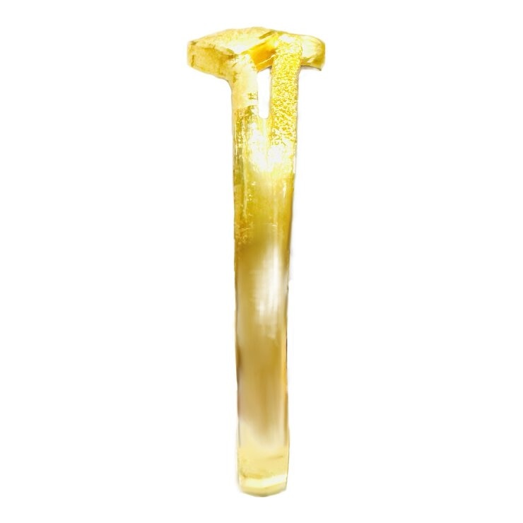 24K黃金戒指 雙心 41厘