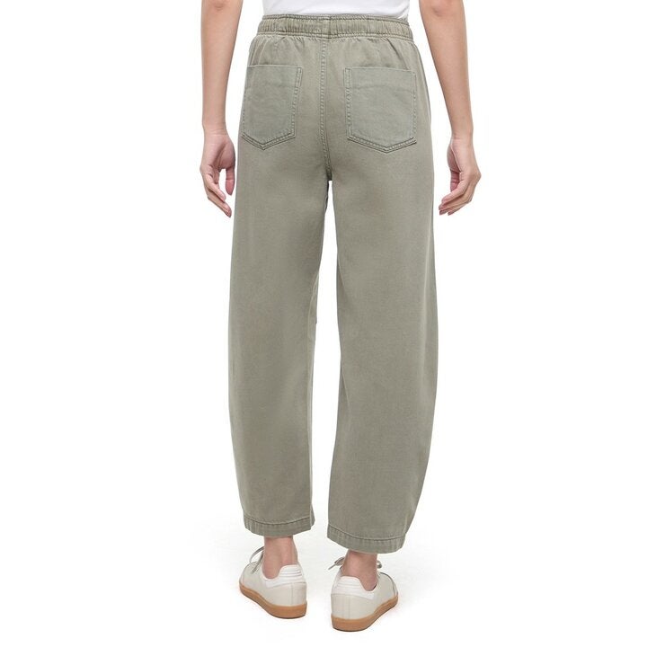 GAP 女休閒綁帶長褲 綠 GAP 女休閒綁帶長褲 綠