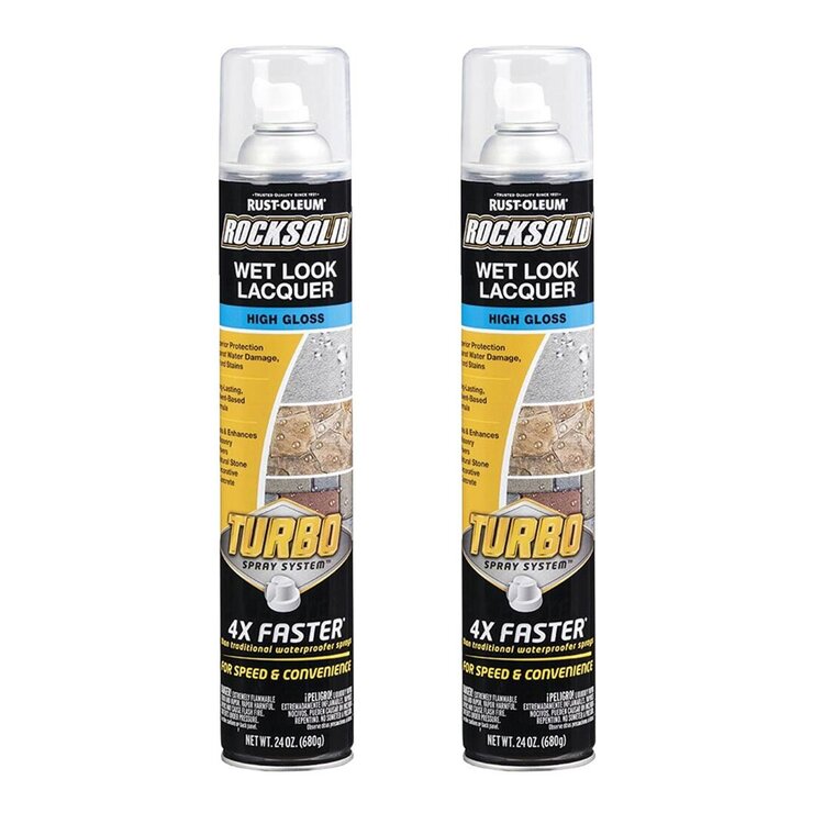RUSTOLEUM 樂立恩 硬石防水膜 2入組 透明