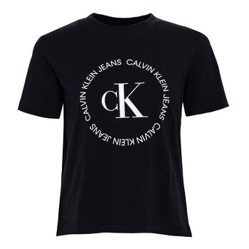 Calvin Klein Jeans 女合身短袖 Logo 上衣