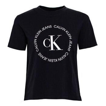 Calvin Klein Jeans 女合身短袖 Logo 上衣 Calvin Klein Jeans 女合身短袖 Logo 上衣
