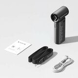 JisuLife 迷你手持高速風扇 Life9 黑