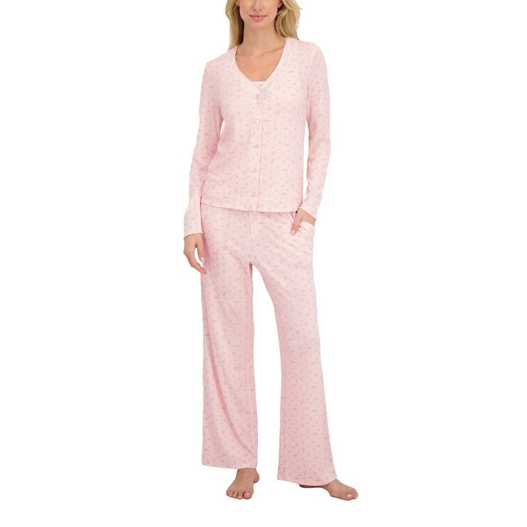 Lucky Brand 女睡衣 3件組 粉 Lucky Brand 女睡衣 3件組 粉