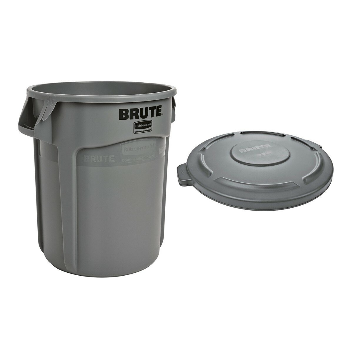 Rubbermaid Commercial Products BRUTE 加侖桶含蓋 20 加侖 灰色