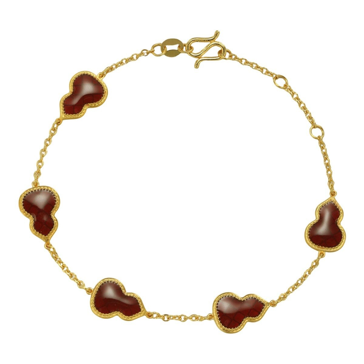 24K黃金手鍊 璣鏤鎏彩 240厘