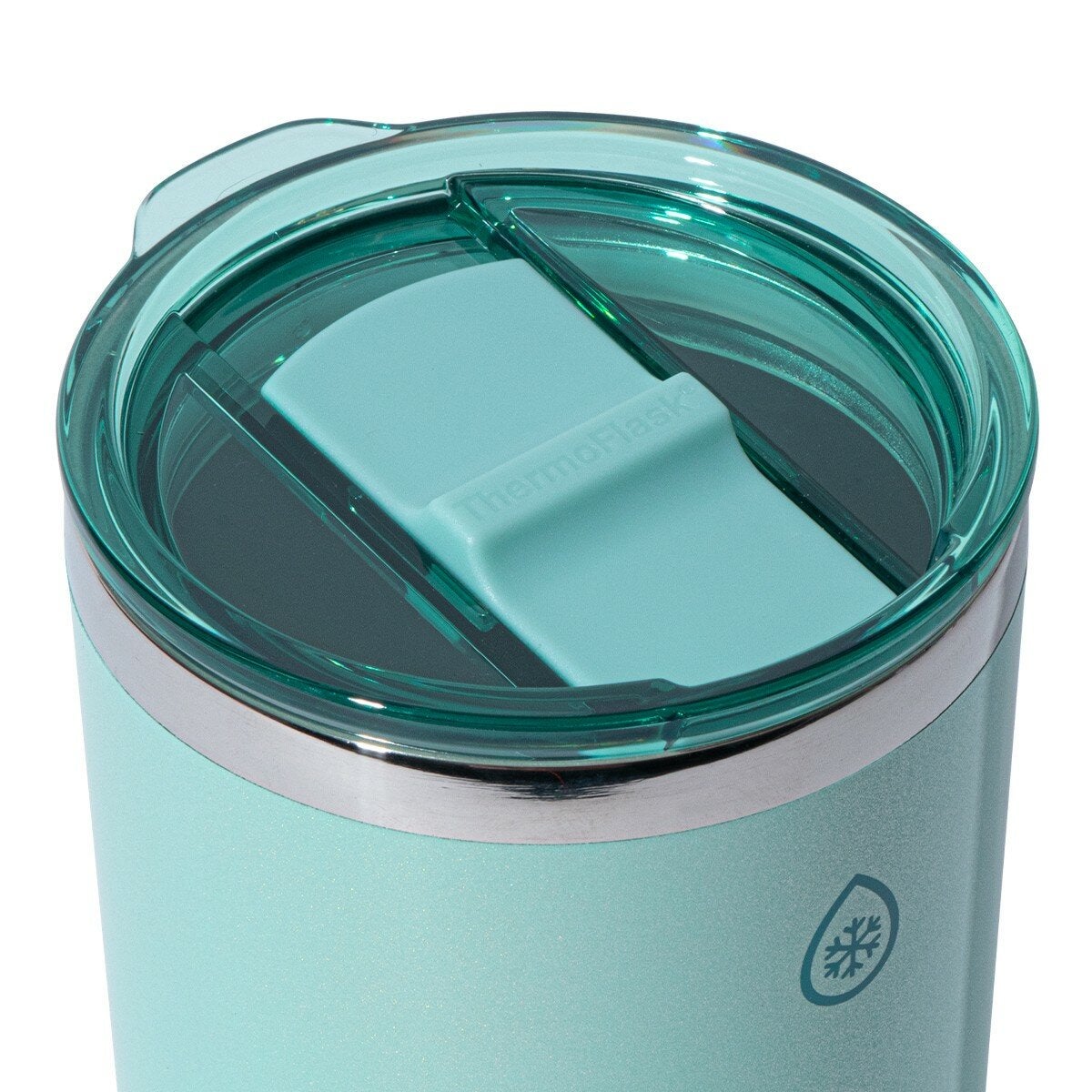 ThermoFlask 不鏽鋼保冷保溫馬克杯 含吸管 474毫升 X 2件組 紫+綠 ThermoFlask 不鏽鋼保冷保溫馬克杯 含吸管 474毫升 X 2件組 紫+綠