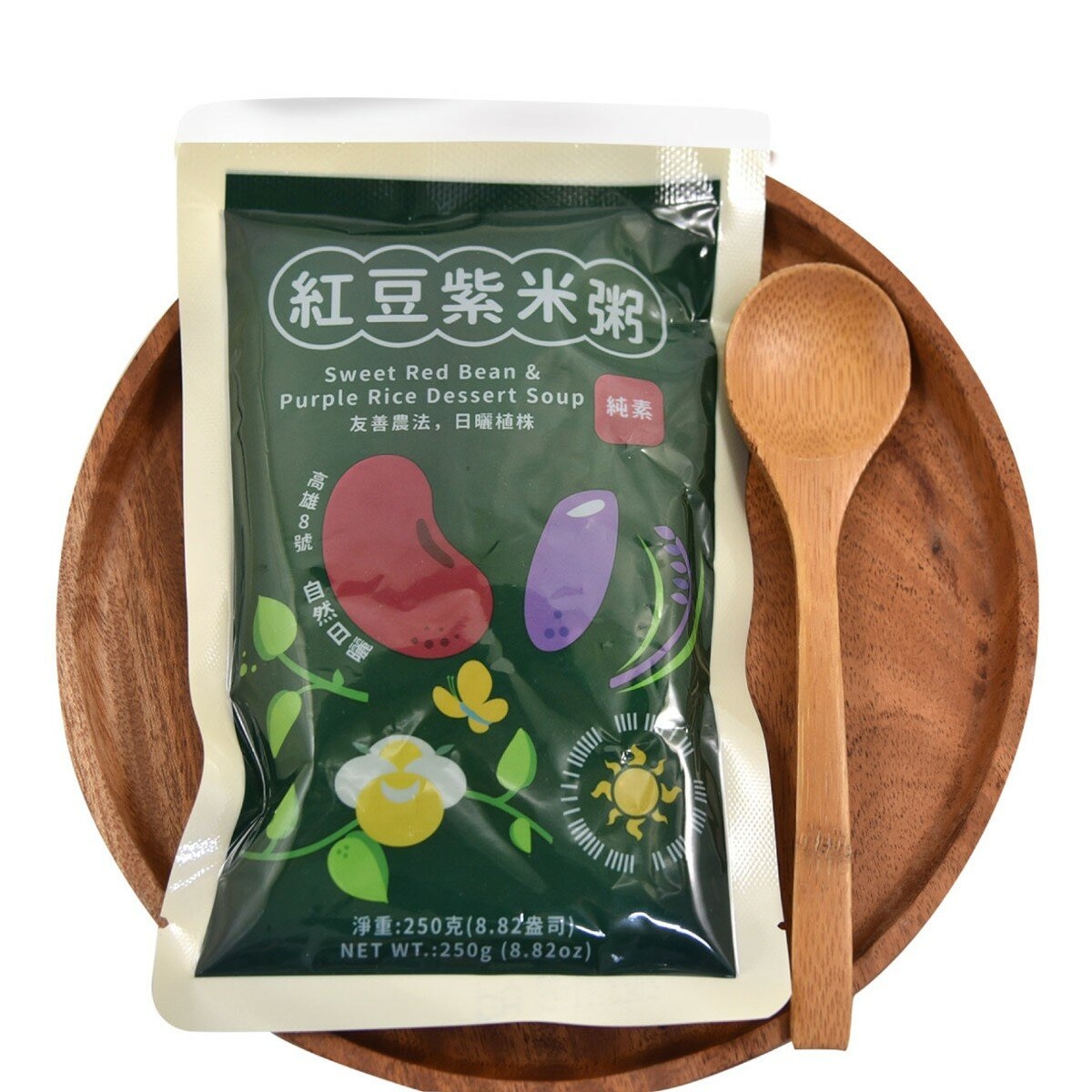 福記 紅豆紫米粥 250公克 X 8入