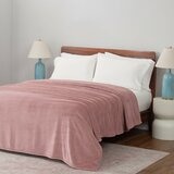 Berkshire 雙人舒適毯 233公分 X 248公分 粉