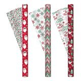 科克蘭 雙面包裝紙 紅色